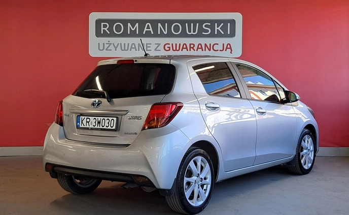 Toyota Yaris cena 55900 przebieg: 130485, rok produkcji 2016 z Kraków małe 529